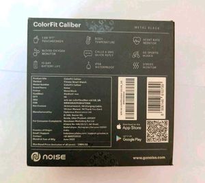 Noise ColorFit Calber Smart Watch (White)