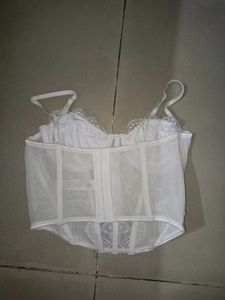 White Corset Top