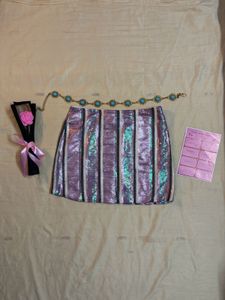 ⋆˚꩜｡ y2k pink sequin skirt ⋆˚꩜｡