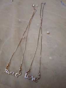 Combo of 'Sweet' & 'Love' chains.