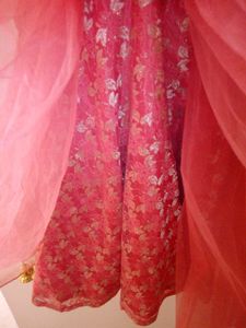 Partywear Heavy Gown With Many Layes