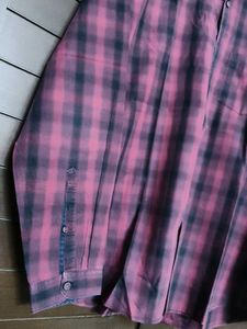 Van Heusen Men Red Checked Flannel Shirt