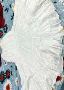 White Long Skirt