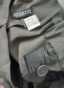 Wide Leg Trousers Grey H&amp;M