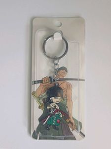 Zoro Metal Keychain