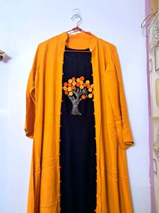 Gown With Long Jacket