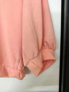 Peach Crop Top.