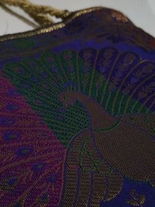 Traditional Saree Cloth Handbag