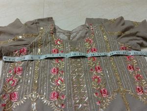 Elegant Embroidered Pakistani Suit