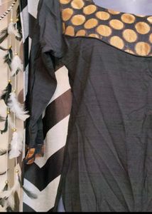 Elegant Black Kurti