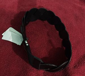 Black Elastic Belt