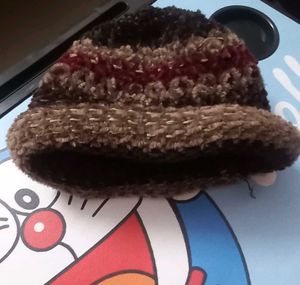Fuzzy Knit Bucket Hat