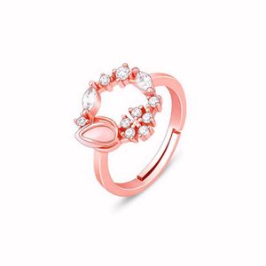 giva 925 silver Rose Gold color Wreath Ring