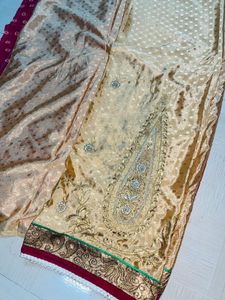 FOR DIWALI New Red Silk Saree