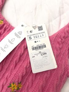 Zara Pink Knitted Dress