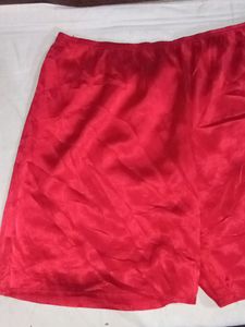 Red And Gold Satin Shirts