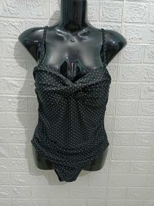 Polka Dot Printed Sexy Bodysuit Fits M-L-XL