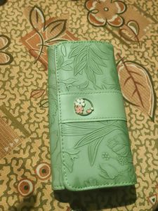 Floral Embossed Wallet