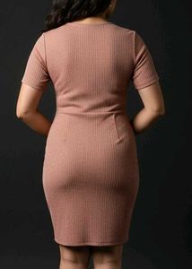 Pink mini Bodycon Dress