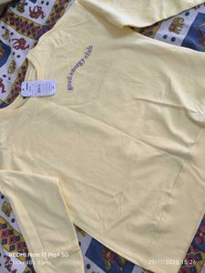 Discount Sale price|Yellow &#39;Good Energy&#39; Sweatshir