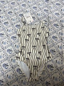 Zara girl’s Striped Swimsuit