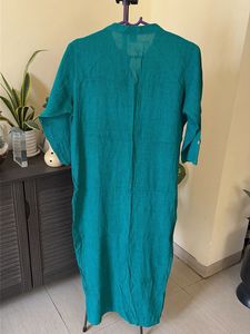 Elegant Embroidered Green Kurti