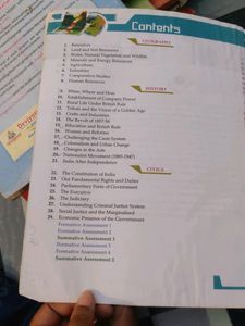 Combo Of Two Social Studies Book For Class 8