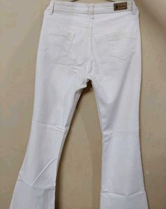Beige Jeans