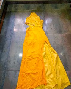 Cutout Haldi Dress