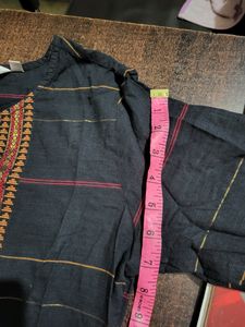 Black Multicolor Kurti For Women