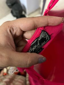 Pintrest Pink Padded Lace Nightslip