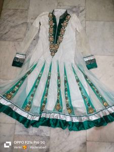 Elegant Embellished Anarkali Dress