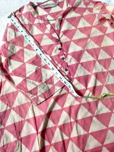 Utsa XL Kurta With Elbow Sleeves