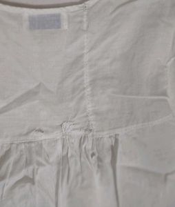 Clean Aesthetic Lace Detailed Nighty