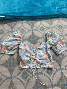 prettiest floral crop top