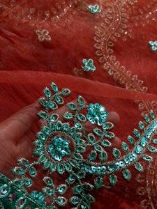 Offer ₹179//Bridal Saree // Star Worked// Peticot