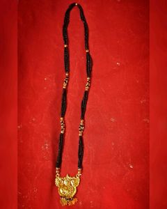 Gold Plated Stylish Maharashtrian Style Long Chain