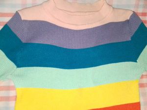 Striped Knit Top