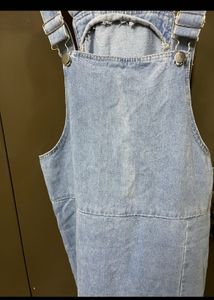Denim Overall Dress