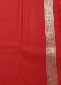 Banarasi Red Buti Saree 💜