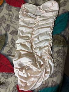 Ruched Bodycon Mini Dress