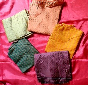 Blouse Fabric One Metre  Set Of 5