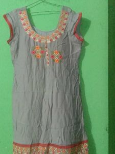 Grey Suit With Salwar...✨