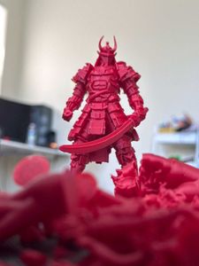 Samurai Armor Figurine – 3D Printed Collectibles