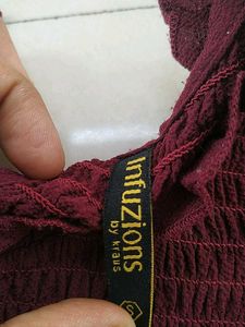 Maroon Top