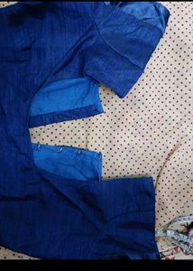 blue blouse