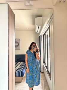 Blue One Piece Dress