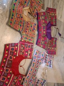 Navratri Festive 4 Pcs Pair Blouse