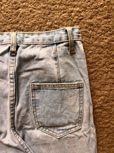 Light Blue Boyfriend Denim Jeans