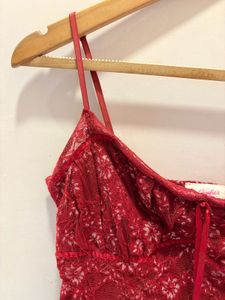 Candies Lace Corset Top